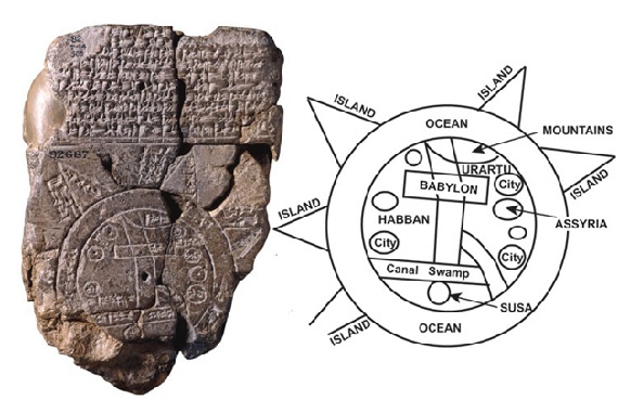 Babylonian map of the world