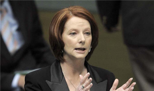 julia gillard in parliament. Julia Gillard says that the