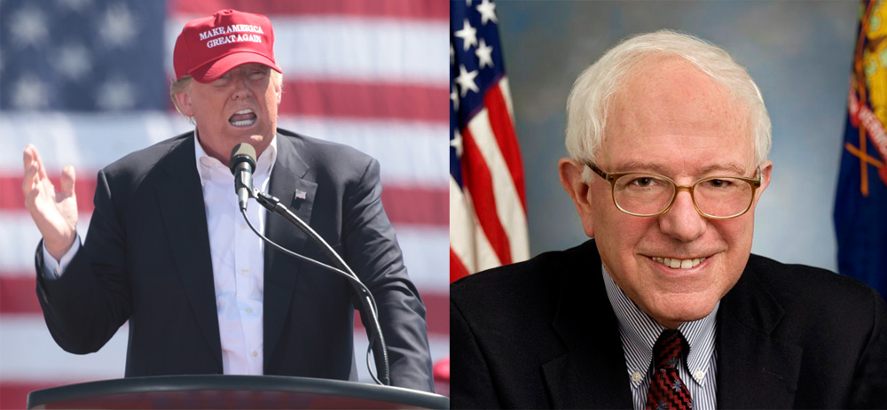 Trump Vs Sanders