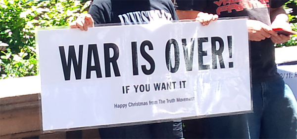 War is Over - Happy Christmas from the Truth Movement